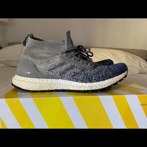 adidas Ultra Boost ATR Mid Grey Indigo - Size 9 US